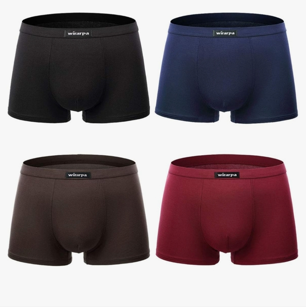 Men's Trunk Underwear - 4 Pack